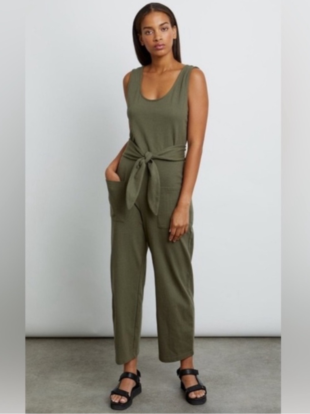 Rails Trixie Jumpsuit in Olive